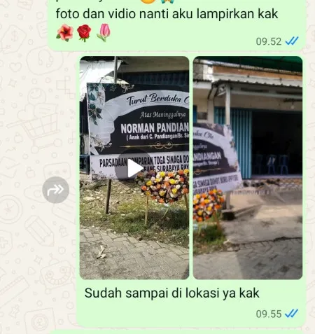 Pengiriman Karangan Bunga Pondok Betung