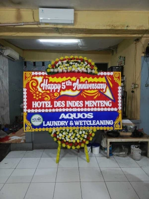 Papan Bunga di Pondok Betung