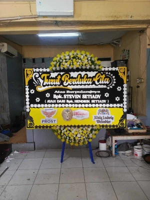 Papan Bunga di Pondok Betung