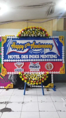 Papan Bunga di Pondok Betung